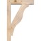 Ekena Millwork Funston Block Smooth Bracket w/ Offset Brace, Douglas Fir, 5 1/2"W x 24"D x 36"H BKT0604X24X36FST05SDF - alternate 2